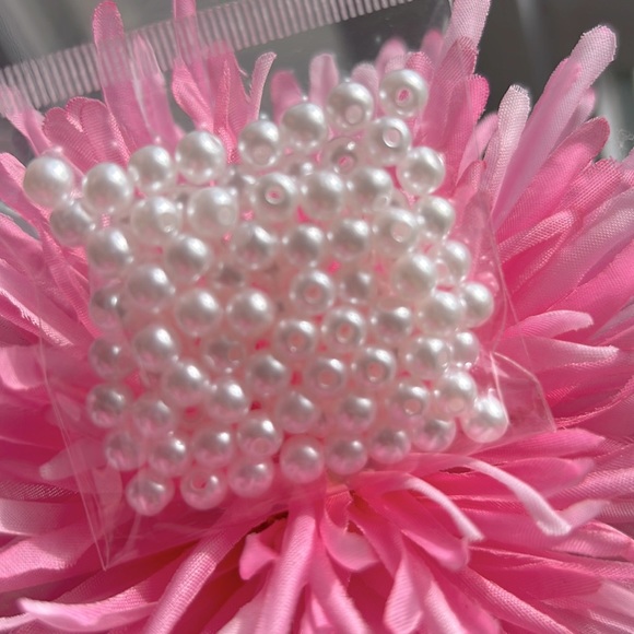 🆕 NEW 100 pcs 6 mm White Pearl Beads Perles lustrées blanches Round - Picture 13 of 16